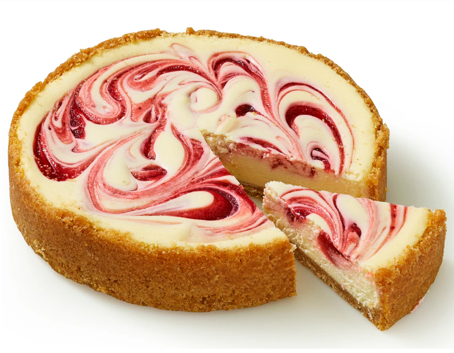 Strawberry Swirl Cheesecake | The Farmer’s Bakery Curaçao